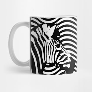 Camouflage Zebra Mug